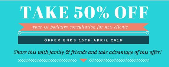 podiatry consultation discount